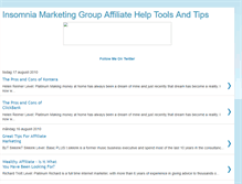 Tablet Screenshot of insomniamarketer.blogspot.com