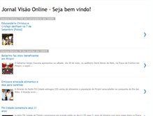 Tablet Screenshot of jornalvisaoonline.blogspot.com
