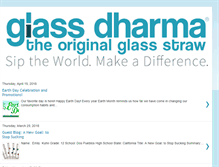 Tablet Screenshot of glassdharma.blogspot.com