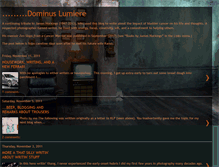 Tablet Screenshot of dominuslumiere.blogspot.com