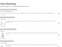 Tablet Screenshot of extrasketching.blogspot.com