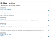 Tablet Screenshot of handbagproductions.blogspot.com