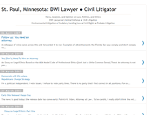 Tablet Screenshot of minnesota-dwi-lawyer.blogspot.com