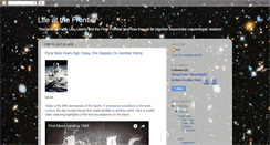 Desktop Screenshot of lifeatthefrontier.blogspot.com
