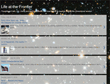 Tablet Screenshot of lifeatthefrontier.blogspot.com