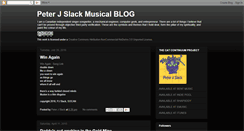 Desktop Screenshot of peterjslack.blogspot.com