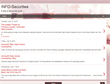 Tablet Screenshot of info-securities.blogspot.com