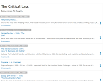 Tablet Screenshot of criticallass.blogspot.com