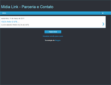Tablet Screenshot of parceriamidialink.blogspot.com