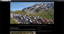 Desktop Screenshot of cycling-geomorphologist.blogspot.com