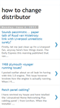 Mobile Screenshot of howtochangedistributor.blogspot.com