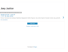 Tablet Screenshot of joeyjblog.blogspot.com