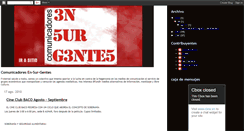 Desktop Screenshot of en-sur-gentes.blogspot.com