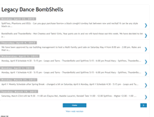 Tablet Screenshot of legacydance-nashville-bombshells.blogspot.com