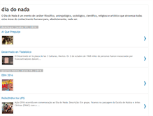 Tablet Screenshot of nothingday.blogspot.com