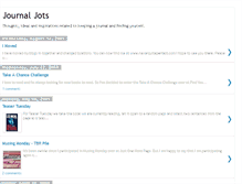 Tablet Screenshot of journaljots.blogspot.com