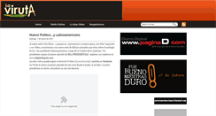 Desktop Screenshot of lavirutaproducciones.blogspot.com
