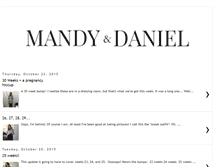 Tablet Screenshot of danielandmandysorensen.blogspot.com