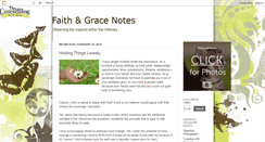 Desktop Screenshot of faith-gracenotes.blogspot.com