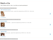 Tablet Screenshot of patchworksofiaemel.blogspot.com