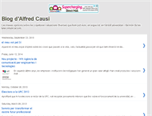 Tablet Screenshot of alfredcausi.blogspot.com