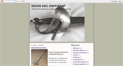 Desktop Screenshot of loshijosdelimperio.blogspot.com