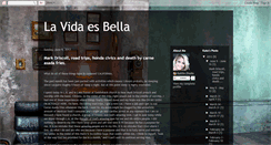 Desktop Screenshot of lavidaesbella2013.blogspot.com