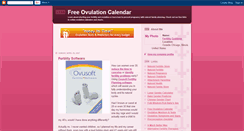 Desktop Screenshot of free-ovulation-calendar.blogspot.com