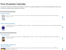 Tablet Screenshot of free-ovulation-calendar.blogspot.com