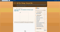 Desktop Screenshot of allthethingsroundme.blogspot.com