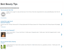 Tablet Screenshot of best-beautytips.blogspot.com