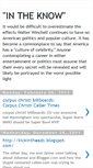 Mobile Screenshot of ccintheknow.blogspot.com