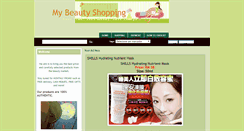 Desktop Screenshot of mybeautyshopping.blogspot.com