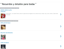 Tablet Screenshot of cajitasderecuerdosdebodas.blogspot.com