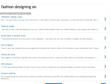 Tablet Screenshot of fashion-designing-on.blogspot.com