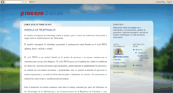 Desktop Screenshot of procesoonline.blogspot.com