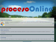 Tablet Screenshot of procesoonline.blogspot.com