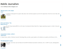 Tablet Screenshot of mobilejournalism.blogspot.com