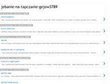 Tablet Screenshot of jebanie-na-tapczanie-gejow3789.blogspot.com