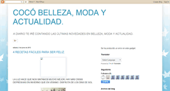 Desktop Screenshot of cocbellezaymoda.blogspot.com