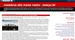 Desktop Screenshot of farmaciasaojudastadeu10.blogspot.com