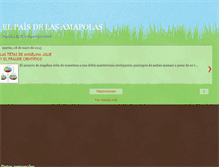 Tablet Screenshot of elpaisdelasamapolas.blogspot.com