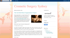 Desktop Screenshot of cosmeticsurgerysydney.blogspot.com