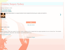 Tablet Screenshot of cosmeticsurgerysydney.blogspot.com