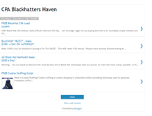 Tablet Screenshot of blackhatershaven.blogspot.com