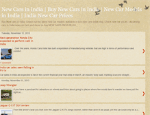 Tablet Screenshot of new-carsindia.blogspot.com