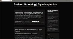 Desktop Screenshot of fashiongrooming.blogspot.com