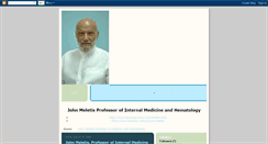 Desktop Screenshot of professorjohnmeletis.blogspot.com