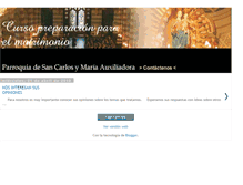 Tablet Screenshot of charlasprematrimonialessancarlos.blogspot.com