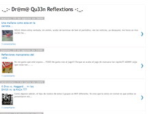 Tablet Screenshot of dqreflextions.blogspot.com